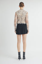 Load image into Gallery viewer, Sheer Ruched Top I ABET7534 I INSTOCK
