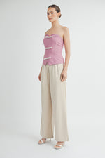 Load image into Gallery viewer, FRONT BOW BUSTIER TOP I ABET7536 I SHIP 09/11/24
