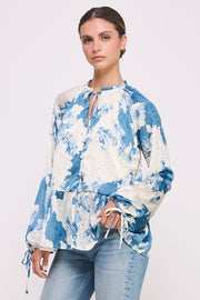 Tie-dye Print Long Sleeve Top I ABET7539 I SHIP 09/11/24