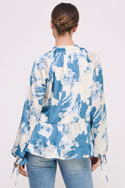 Tie-dye Print Long Sleeve Top I ABET7539 I SHIP 09/11/24