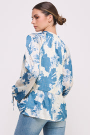 Tie-dye Print Long Sleeve Top I ABET7539 I SHIP 09/11/24