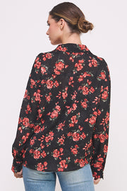 Oversize Semi Sheer Button-Up Shirt I ABET7550 I SHIP 09/18/24