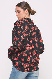 Oversize Semi Sheer Button-Up Shirt I ABET7550 I SHIP 09/18/24