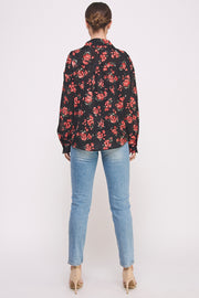 Oversize Semi Sheer Button-Up Shirt I ABET7550 I SHIP 09/18/24