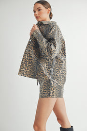Leopard Sequin Jacket I ABET7558