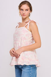 Embroidered Cotton Top | ABET7560 | SHIP 01/22/25