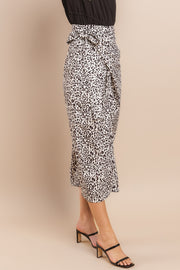 Leopard Print Midi Skirt I ABHB0101 I INSTOCK