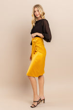 Load image into Gallery viewer, Warp Midi Skirt I ABHB0104
