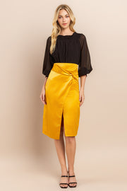 Warp Midi Skirt I ABHB0104