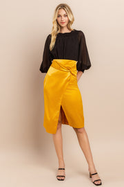 Warp Midi Skirt I ABHB0104
