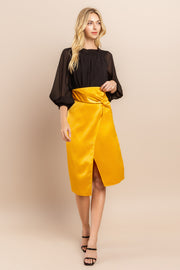 Warp Midi Skirt I ABHB0104
