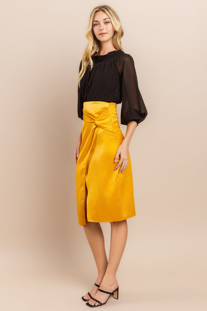 Warp Midi Skirt I ABHB0104