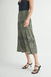 Animal Print Midi Skirt I ABHB0105 I INSTOCK