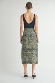 Animal Print Midi Skirt I ABHB0105 I INSTOCK