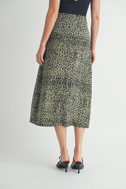 Animal Print Midi Skirt I ABHB0105 I INSTOCK