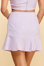Load image into Gallery viewer, Ruffle Mini Skirt / S#ABHB0121
