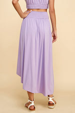 Load image into Gallery viewer, Smocked Maxi Skirt / S#ABHB0127
