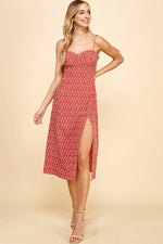 Load image into Gallery viewer, Spaghetti Strap Midi Dress / S#ABHD0133
