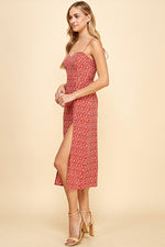 Load image into Gallery viewer, Spaghetti Strap Midi Dress / S#ABHD0133
