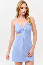 Textured Mini Dress / S#ABHD0153