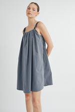 Load image into Gallery viewer, PANEL PLEATED MINI DRESS I ABHD4560
