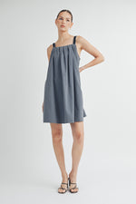 Load image into Gallery viewer, PANEL PLEATED MINI DRESS I ABHD4560
