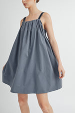 Load image into Gallery viewer, PANEL PLEATED MINI DRESS I ABHD4560
