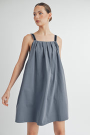 PANEL PLEATED MINI DRESS I ABHD4560