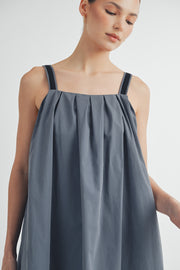 PANEL PLEATED MINI DRESS I ABHD4560