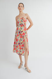 Spaghetti Strap Midi Dress I ABHD4561