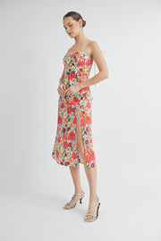 Spaghetti Strap Midi Dress I ABHD4561