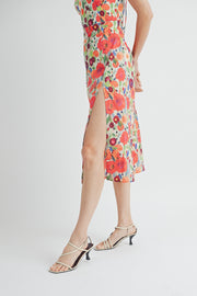 Spaghetti Strap Midi Dress I ABHD4561