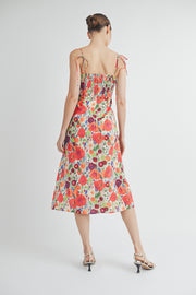 Spaghetti Strap Midi Dress I ABHD4561