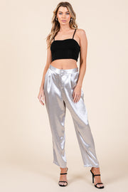 Metallic Trouser I ABJB7503 I SHIP 09/25/24