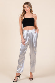 Metallic Trouser I ABJB7503 I SHIP 09/25/24