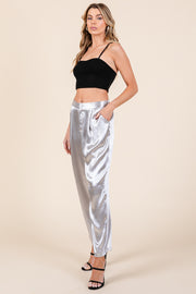 Metallic Trouser I ABJB7503 I SHIP 09/25/24