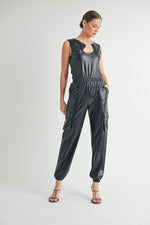 Load image into Gallery viewer, Faux Leather Bodysuit | ABJT7525 | ETA:TBD
