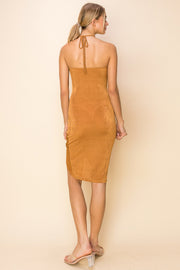 Cutout Ruched Dress / S#ABMD0608