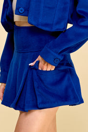 High Waisted Skort I ABNB0611 I SHIP 10/03/24