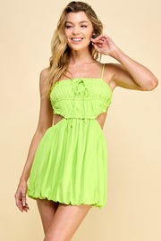 Bubble Mini Dress / S#ABND0606