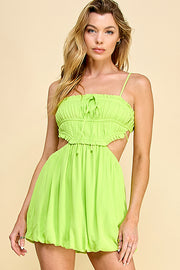 Bubble Mini Dress / S#ABND0606