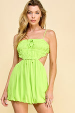 Load image into Gallery viewer, Bubble Mini Dress / S#ABND0606
