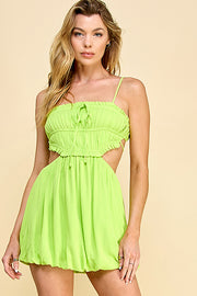 Bubble Mini Dress / S#ABND0606