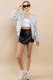 Metallic Bomber Bomber I ABNJ0607 I SHIP 10/03/24