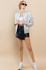 Load image into Gallery viewer, Metallic Bomber Bomber I ABNJ0607 I SHIP 10/03/24
