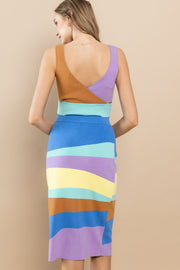 Stripe Jacquard Pencil Skirt / S#ABNS0641