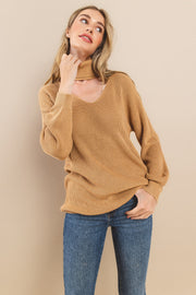 Cable Long Sleeves Sweater I ABNS0673 I SHIP 10/03/24