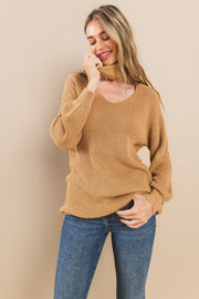 Cable Long Sleeves Sweater I ABNS0673 I SHIP 10/03/24