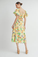 Load image into Gallery viewer, Cut out Midi Dress I ABSD7537
