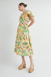 Cut out Midi Dress I ABSD7537